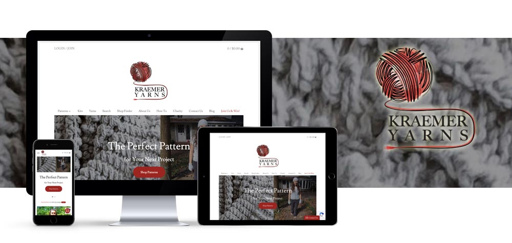 Screen Shots of Kraemer Yarns