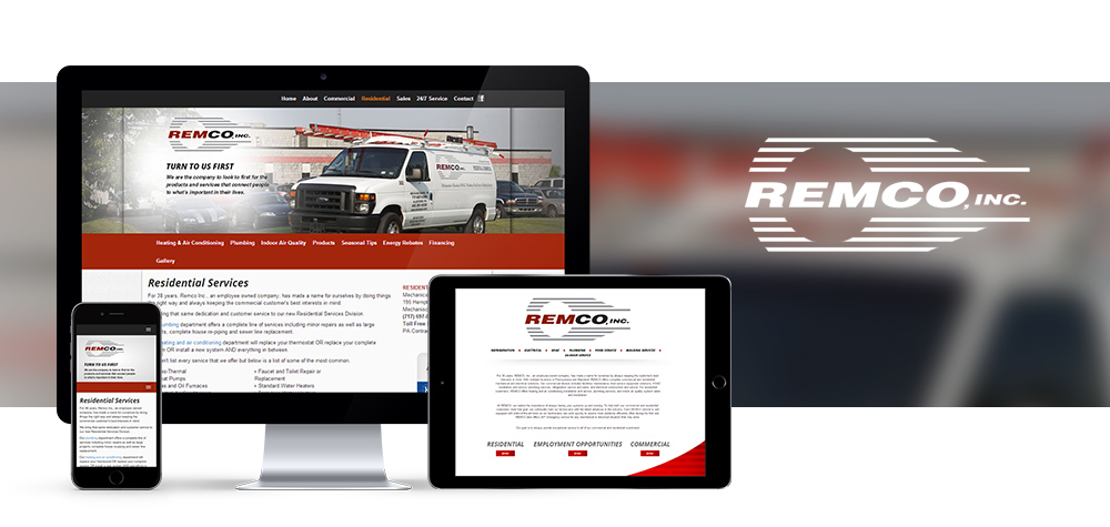 Screen Shots of REMCO, Inc.